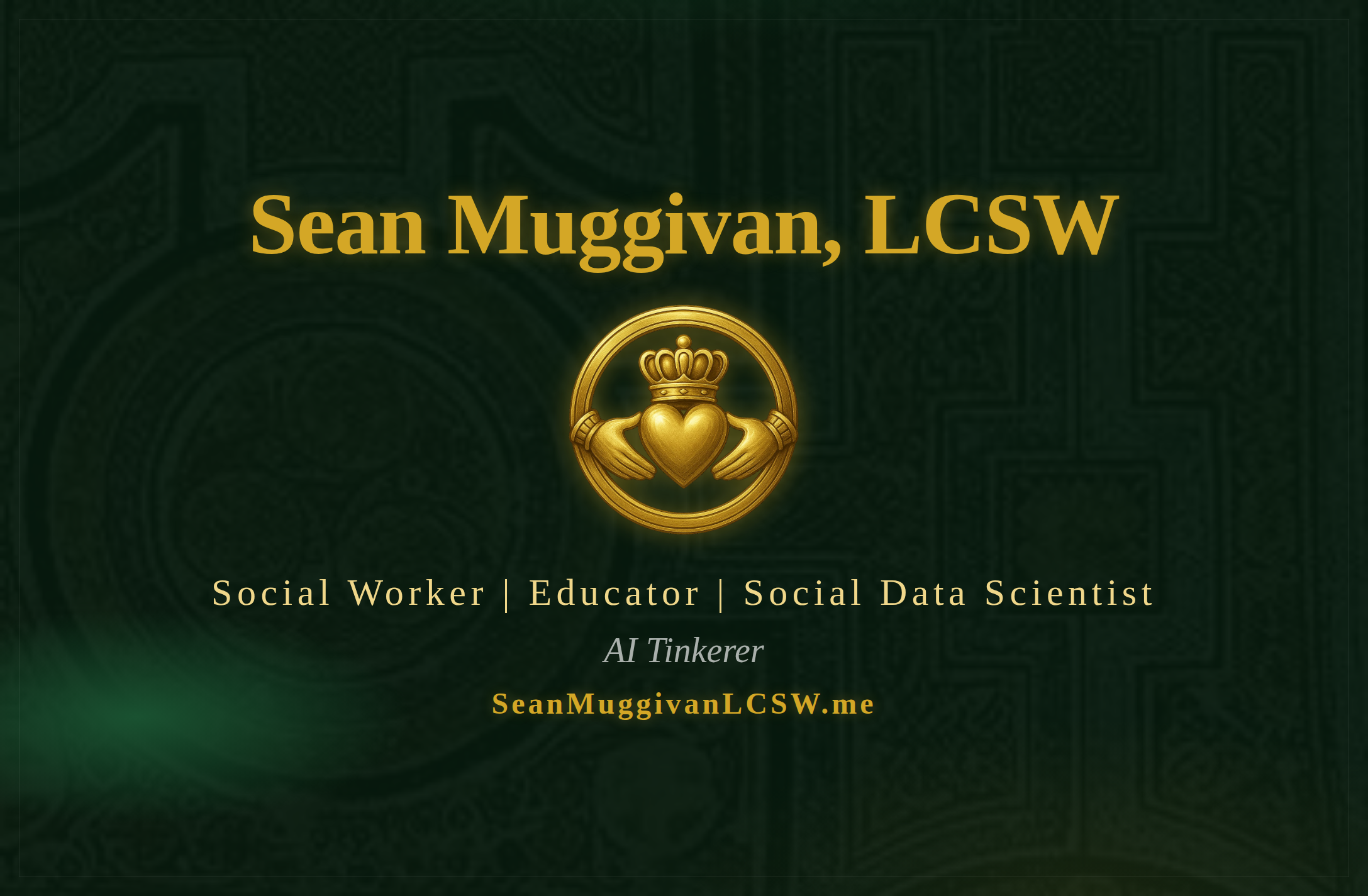 Sean Muggivan, LCSW - Business Card